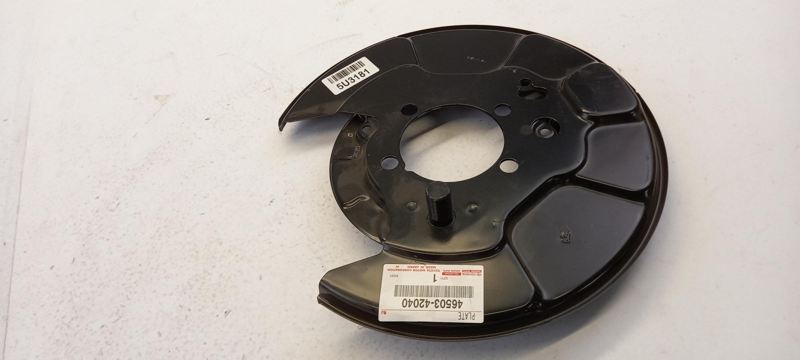 Original TOYOTA RAV4 05-19 Bremsscheibe Spritzblech rechts 4650342040