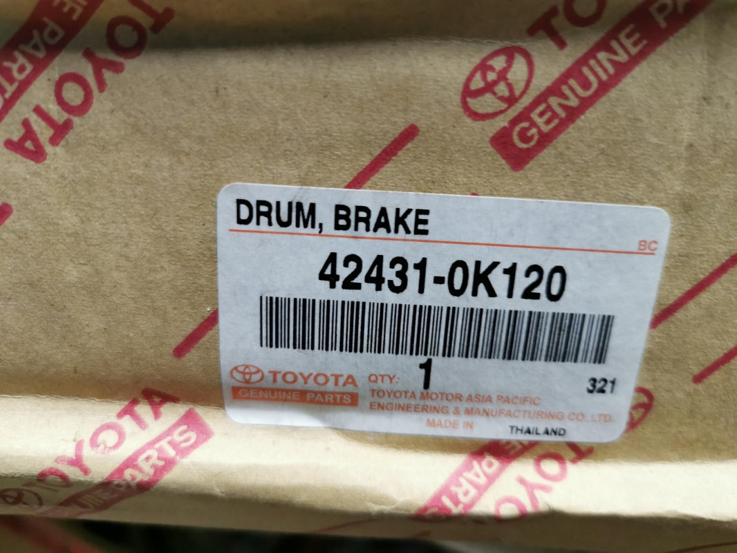 Original TOYOTA Hilux 2005- Bremstrommel hinten 424310K120