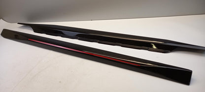 Original PEUGEOT 108 Seitenschweller Satz 2-teilig Ligne S  schwarz 1611186680