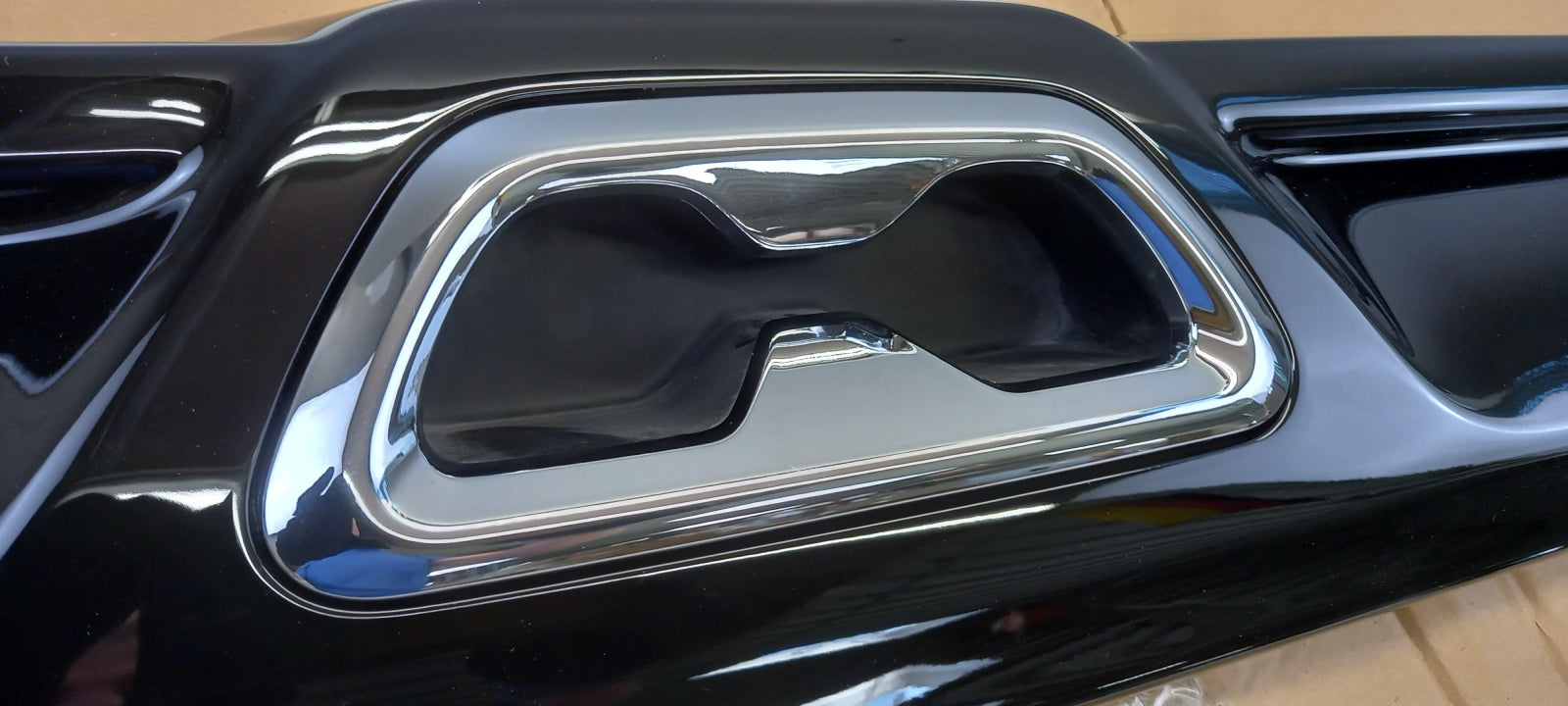 Original PEUGEOT 108 I Stoßfängerabdeckung Diffusor hinten 1611186880