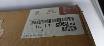 Original PEUGEOT 108 I Stoßfängerabdeckung Diffusor hinten 1611186880
