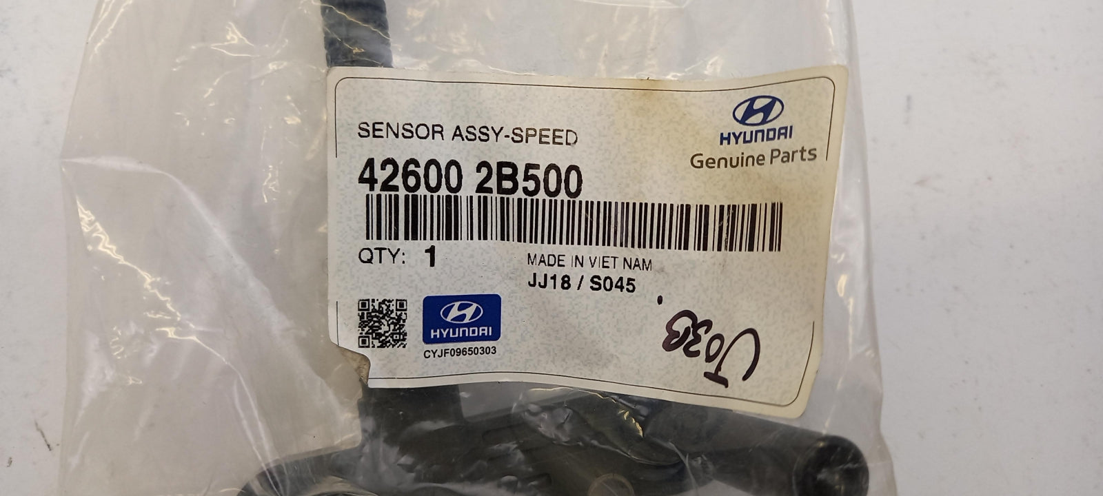 Original OE HYUNDAI/KIA Sensor Geschwindigkeit/Drehzahl 426002B500