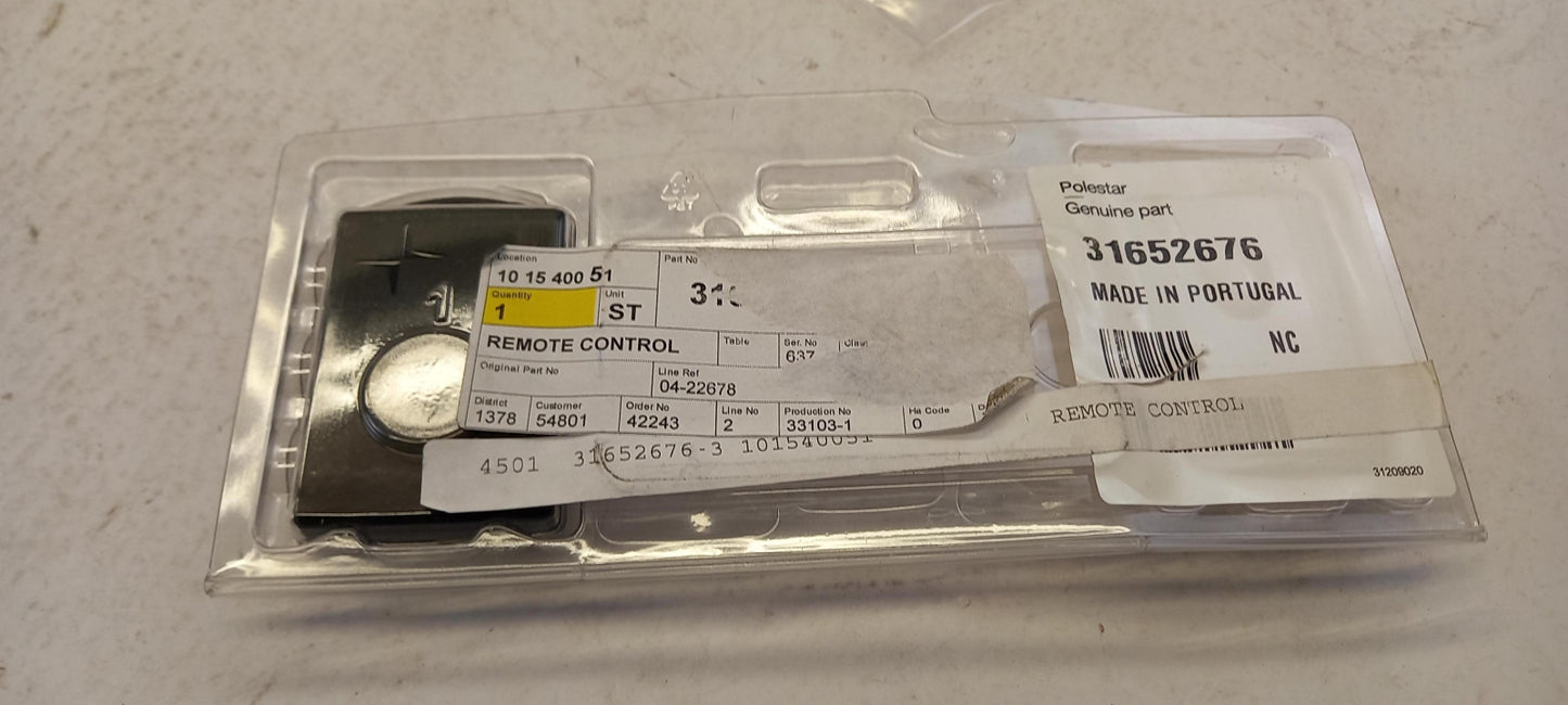 Original VOLVO Polestar 2 Funkfernbedienung 434 MHz 31652676