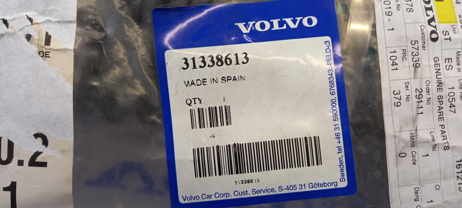Original VOLVO S60 V60 2011- Luftfilter Luftkanal vorn 31338613