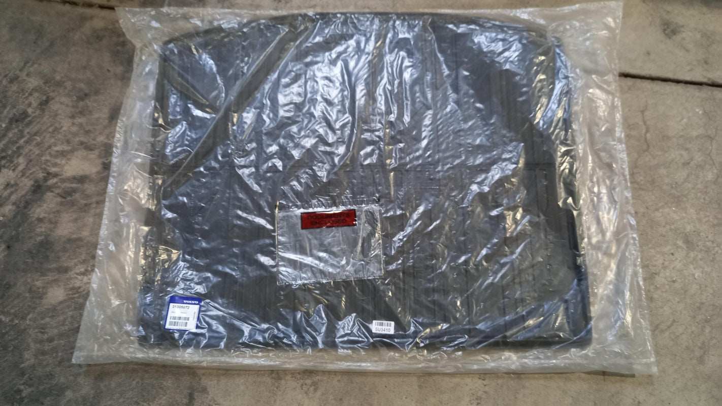 Original VOLVO V40 2012-2019 Kofferraummatte Schwartz 31305872