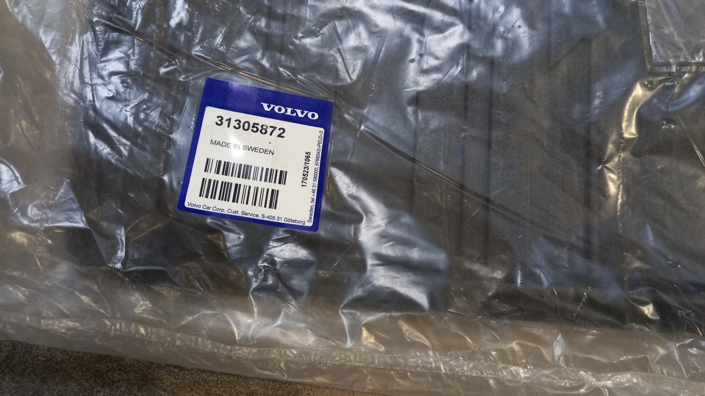 Original VOLVO V40 2012-2019 Kofferraummatte Schwartz 31305872