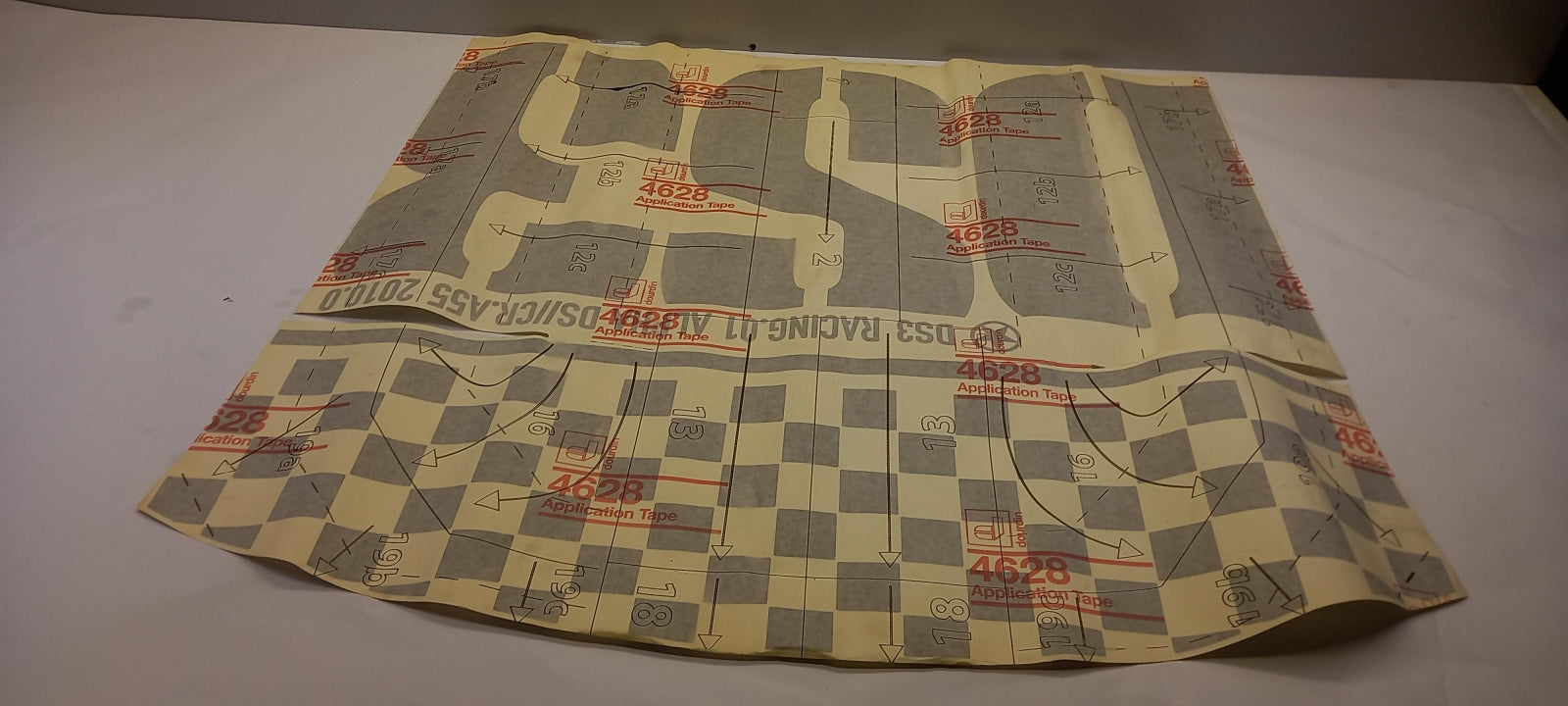 Original CITROEN DS3 Dachaufkleber Monogramm 8666GK