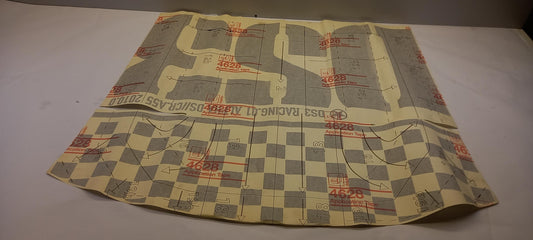 Original CITROEN DS3 Dachaufkleber Monogramm 8666GK