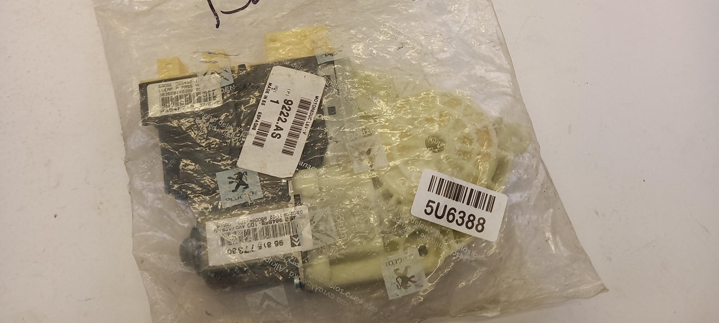 Original CITROEN C4 Fensterhebermotor vorne rechts 9222AS