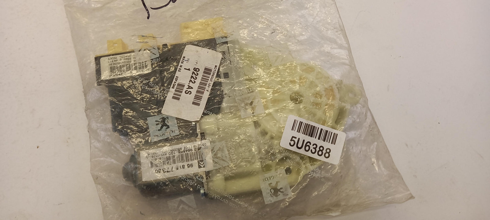 Original CITROEN C4 Fensterhebermotor vorne rechts 9222AS