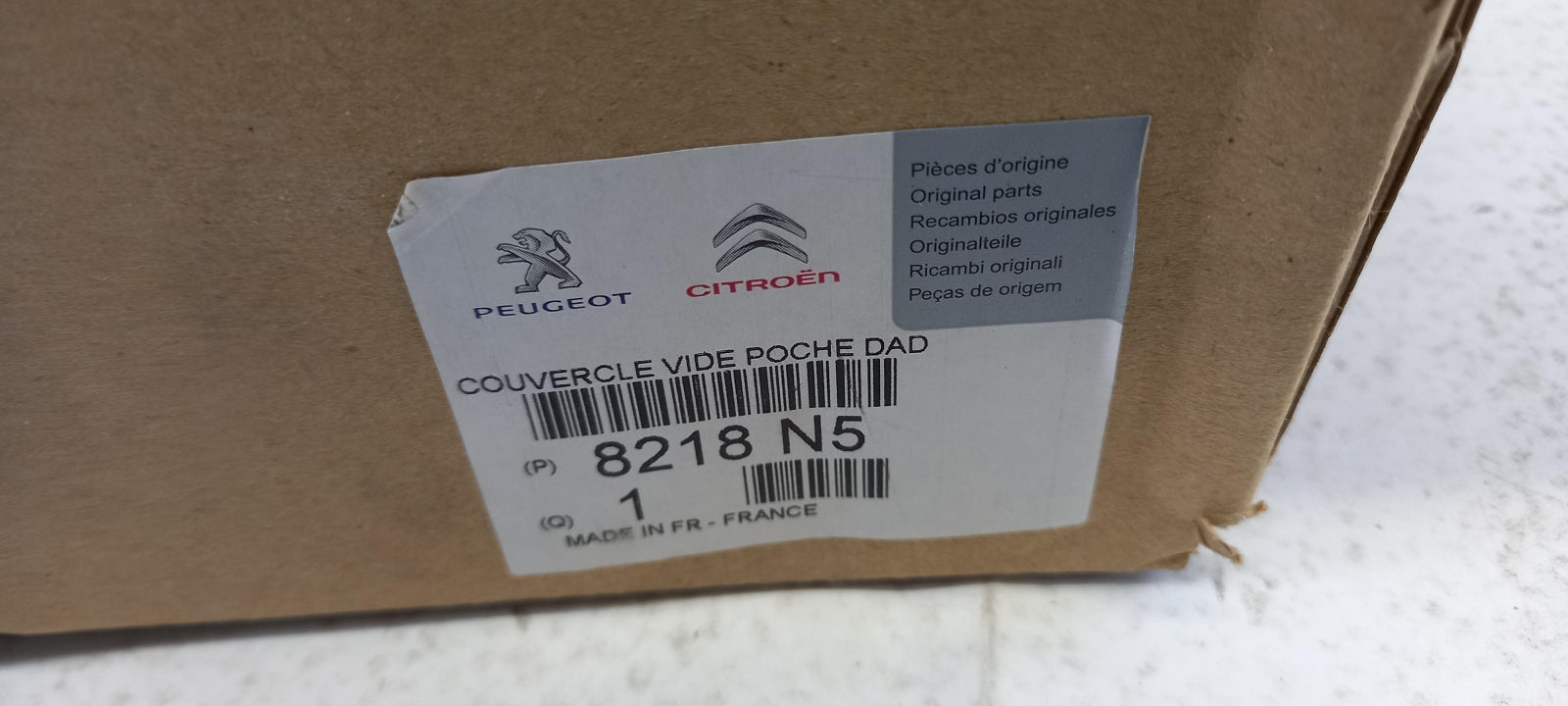 Original CITROEN C4 Handschuhfach Deckel schwarz 8218N5