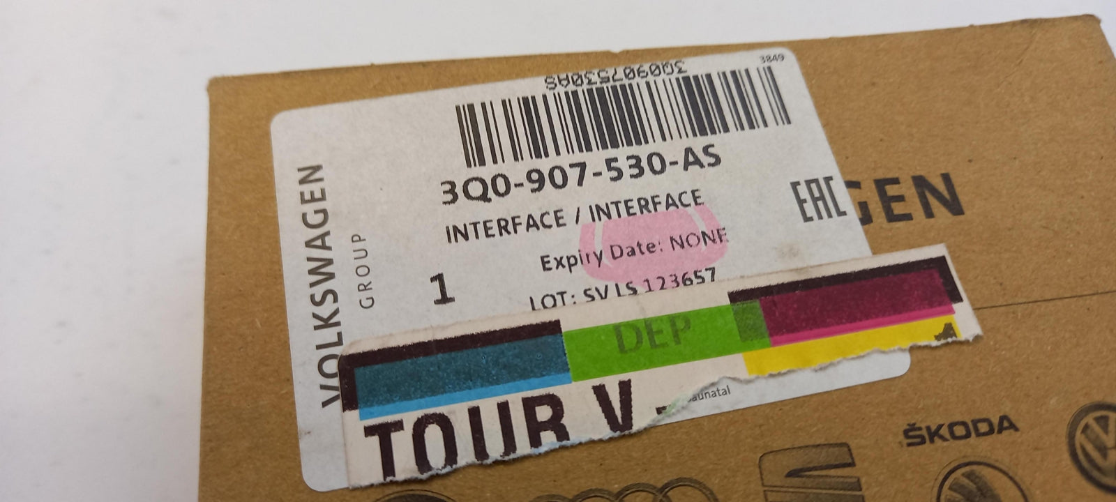 Original AUDI Q3 VW Passat B8 SKODA Superb Steuergerät Gateway 3Q0907530AS