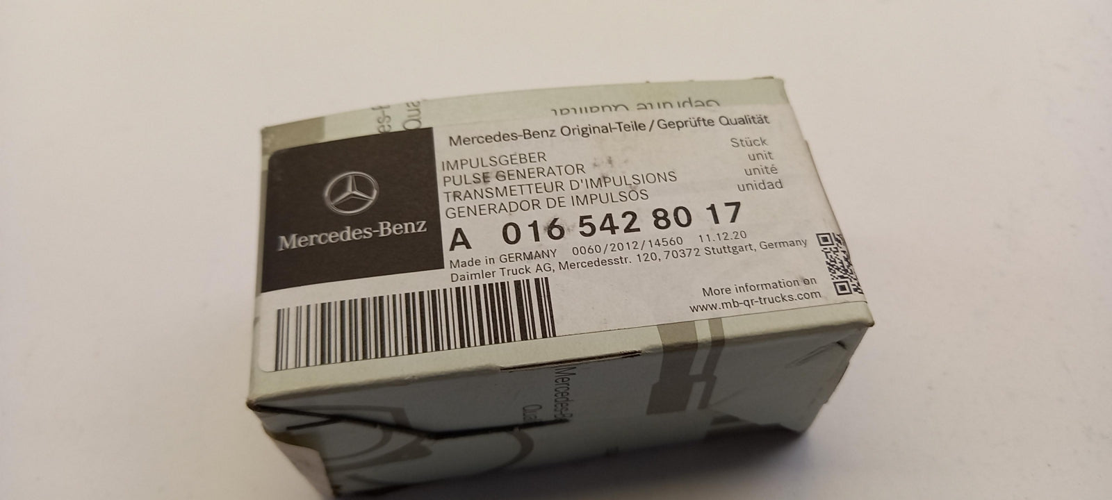 Original MERCEDES-BENZ GL-Klasse X164 Geschwindigkeitssensor A0165428017