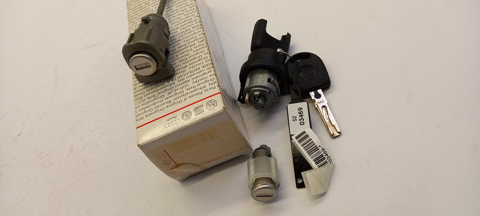 Original SEAT Altea Toledo 5P Schließzylinder Satz 5P0800375H