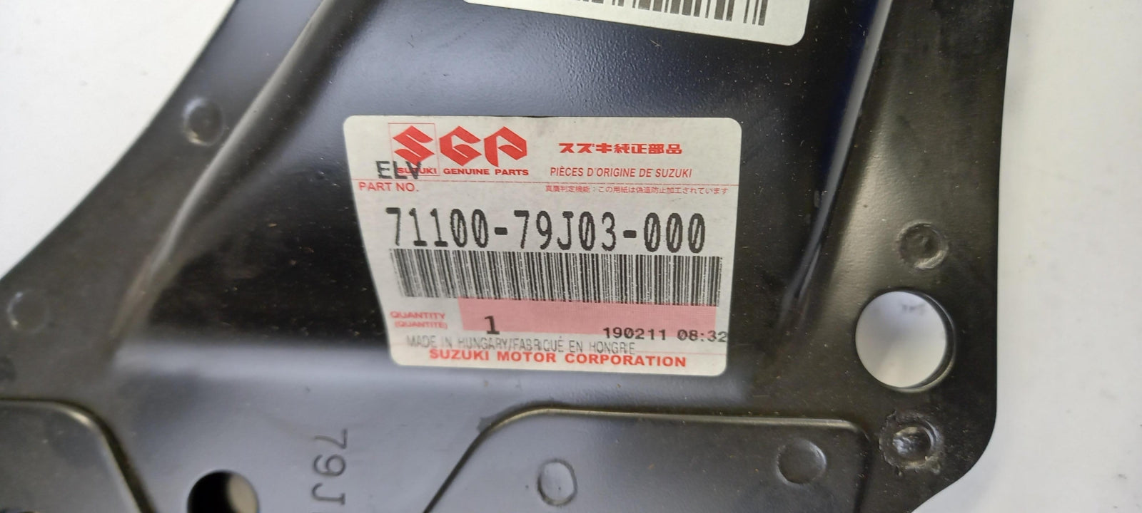 Original SUZUKI SX4 Stoßstangen Träger unten vorne 7110079J03000