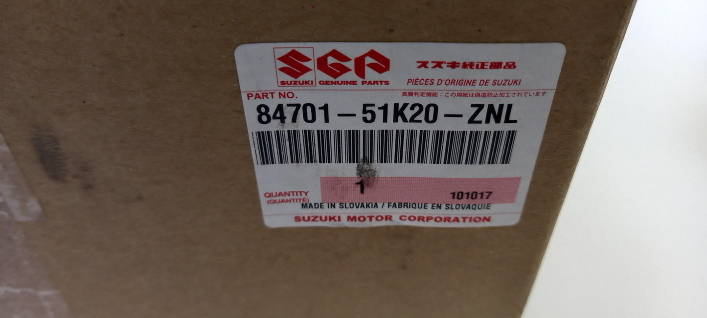 Original SUZUKI Splash 2008- Außenspiegel rechts 8470151K20ZNL