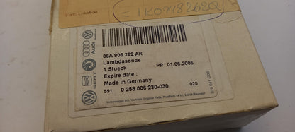 Original AUDI A3 A4 A6 A8 VW Golf Polo SKODA Octavia 1.4 Lambdasonde 06A906262AR