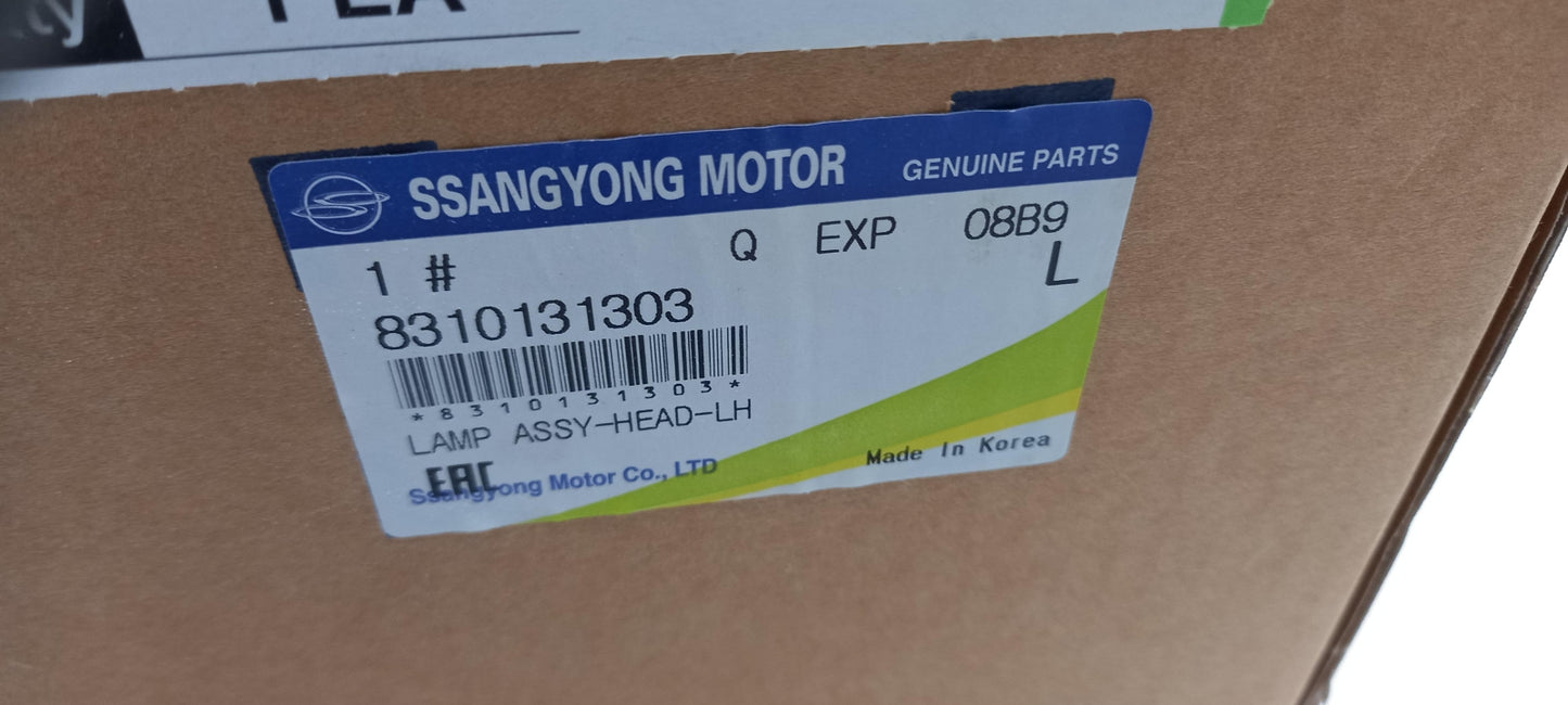 Original SSANGYONG Actyon 07-12 Hauptscheinwerfer Frontlicht links 8310131303