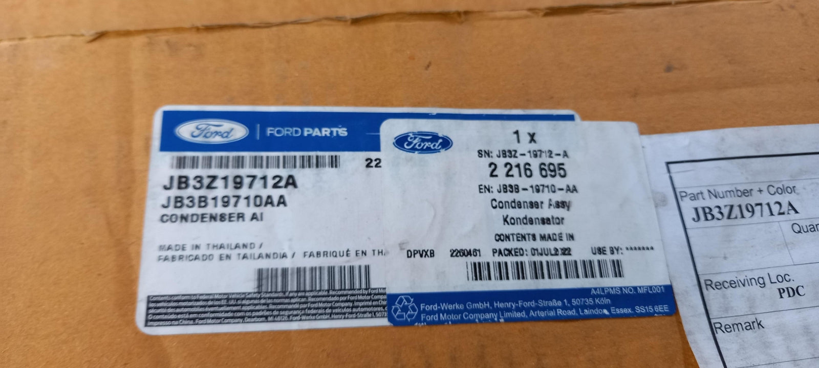Original FORD Ranger (TKE) 2018> Klimakondensator 2216695