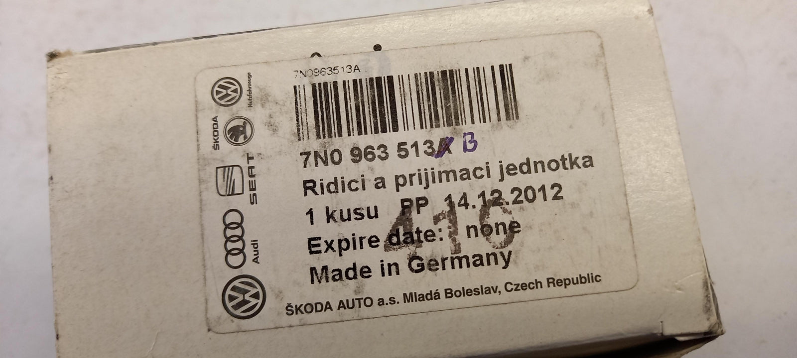 Original AUDI Q7 (10-15) VW Golf (10-14) Steuergerät Standheizung 7N0963513A