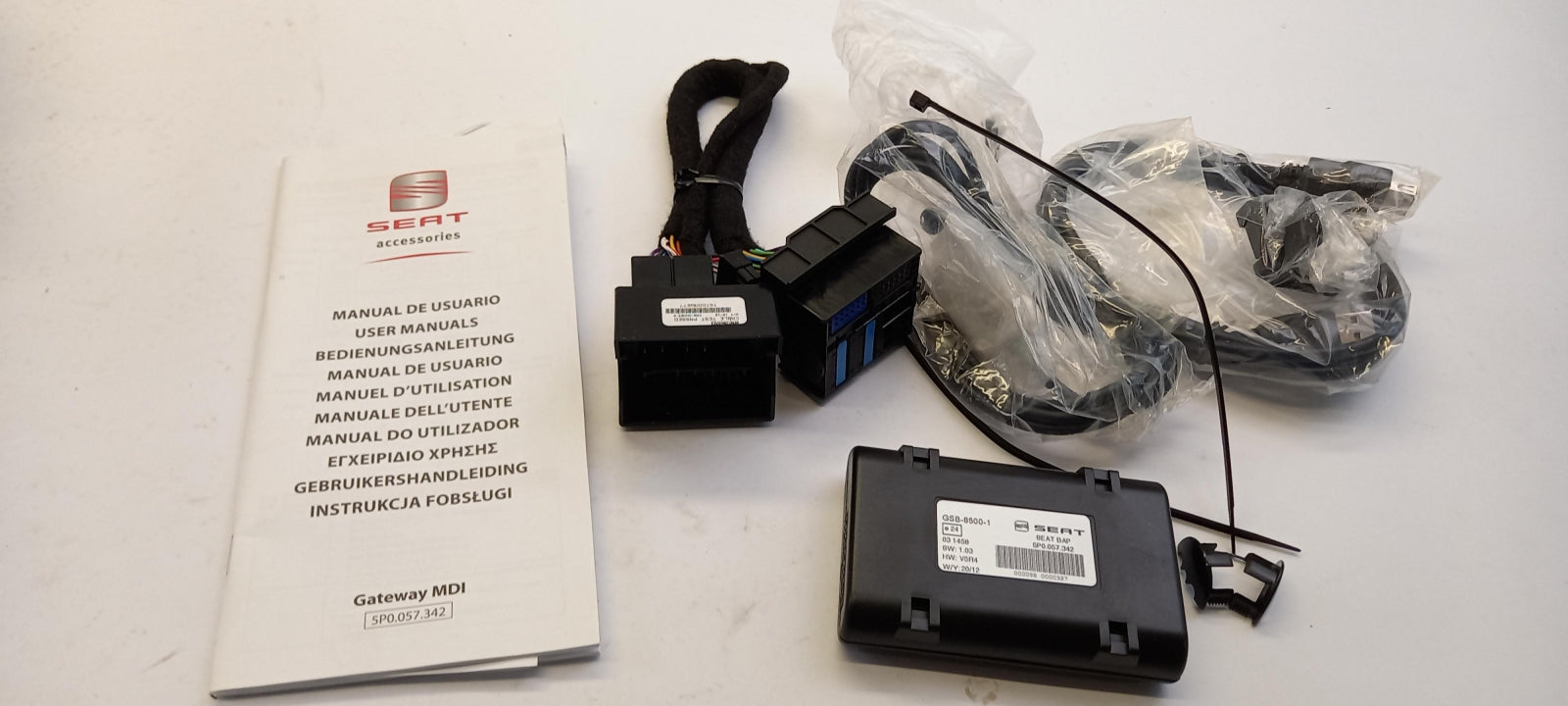 Original SEAT Ibiza / ST (2009-2010) Media-In Dension Gateway USB 5P0057342