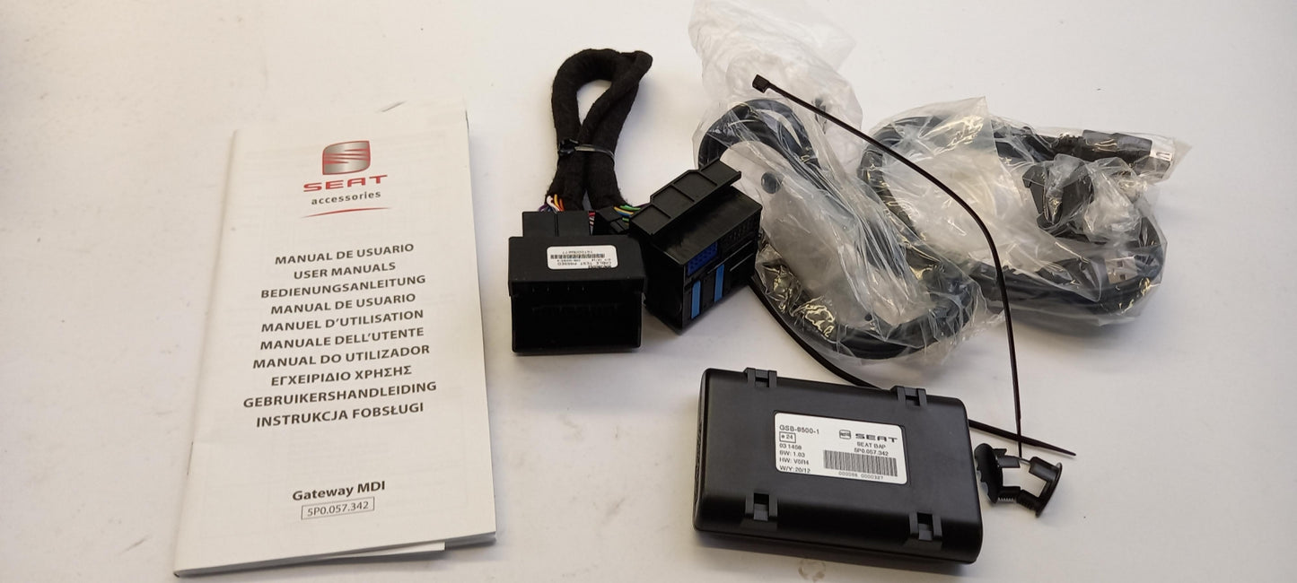 Original SEAT Ibiza / ST (2009-2010) Media-In Dension Gateway USB 5P0057342