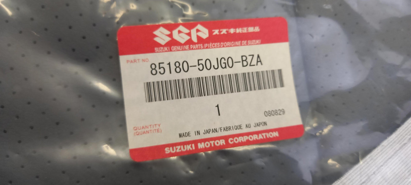 Original SUZUKI Grand Vitara XL-7	 Sitzbezug 8518050JG0BZA