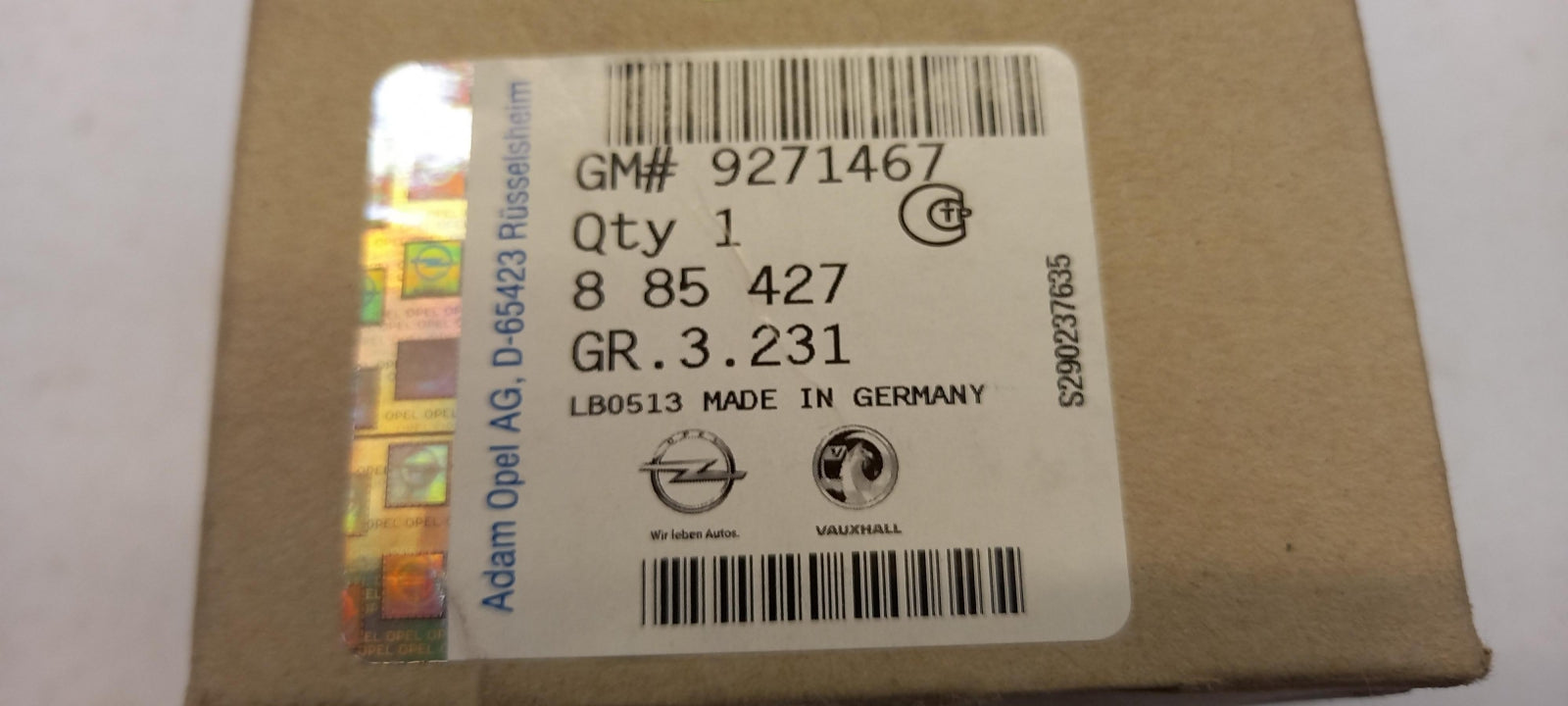 Original OE OPEL Ölabscheider 9271467