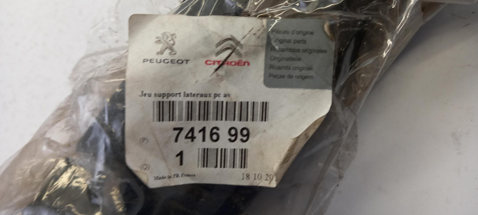 Original OE Peugeot Stoßfänger Halterungssatz 741699