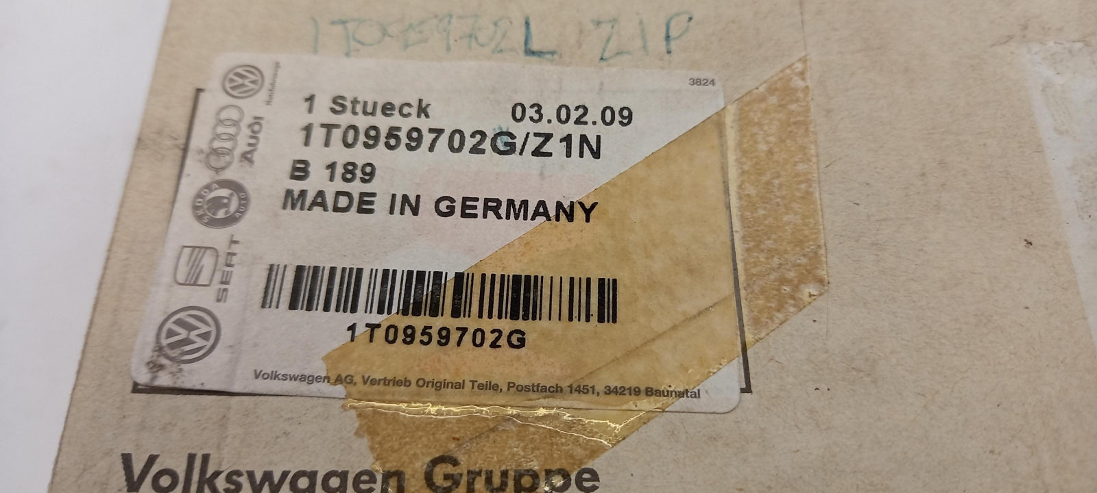 Original SEAT Leon 1P Altea 5P Fensterhebermotor vorne rechts 1T0959702GZ1N