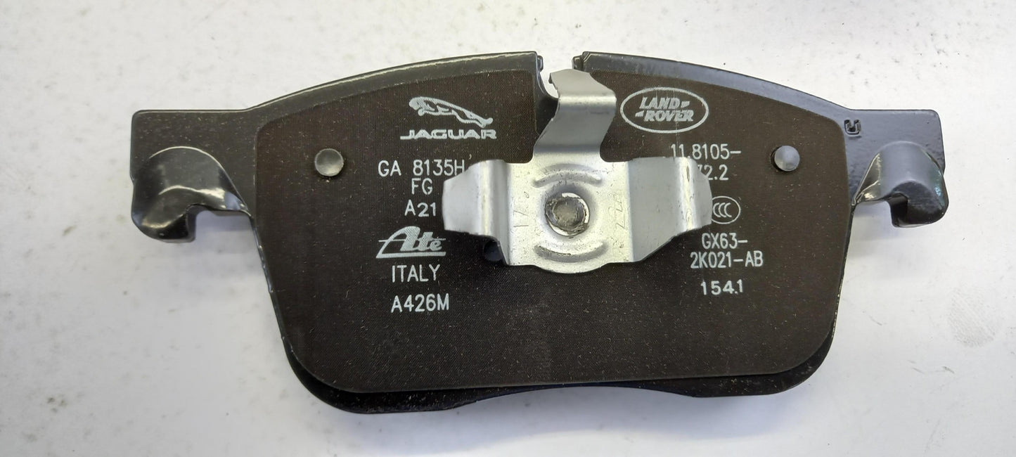 Original OE JAGUAR Bremsbeläge T4A44837