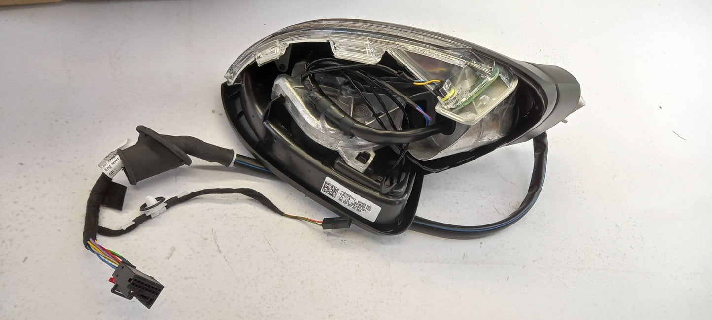 Original VW Arteon 3H Außenspiegel satinschwarz links 3G8857507GC9B9