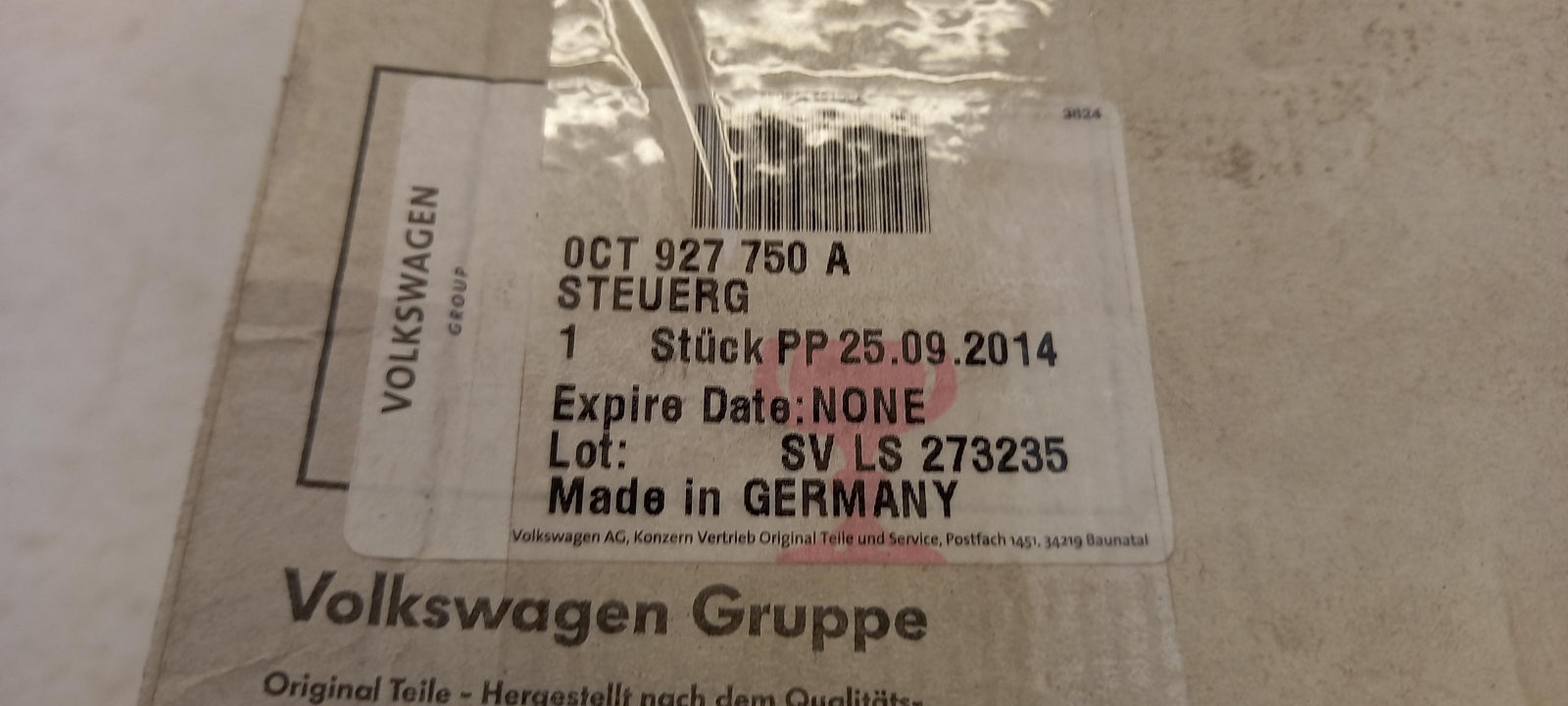 Original SKODA Citigo SEAT Mii 12-19 VW Up! 12-16 Getriebesteuergerät 0CT927750A