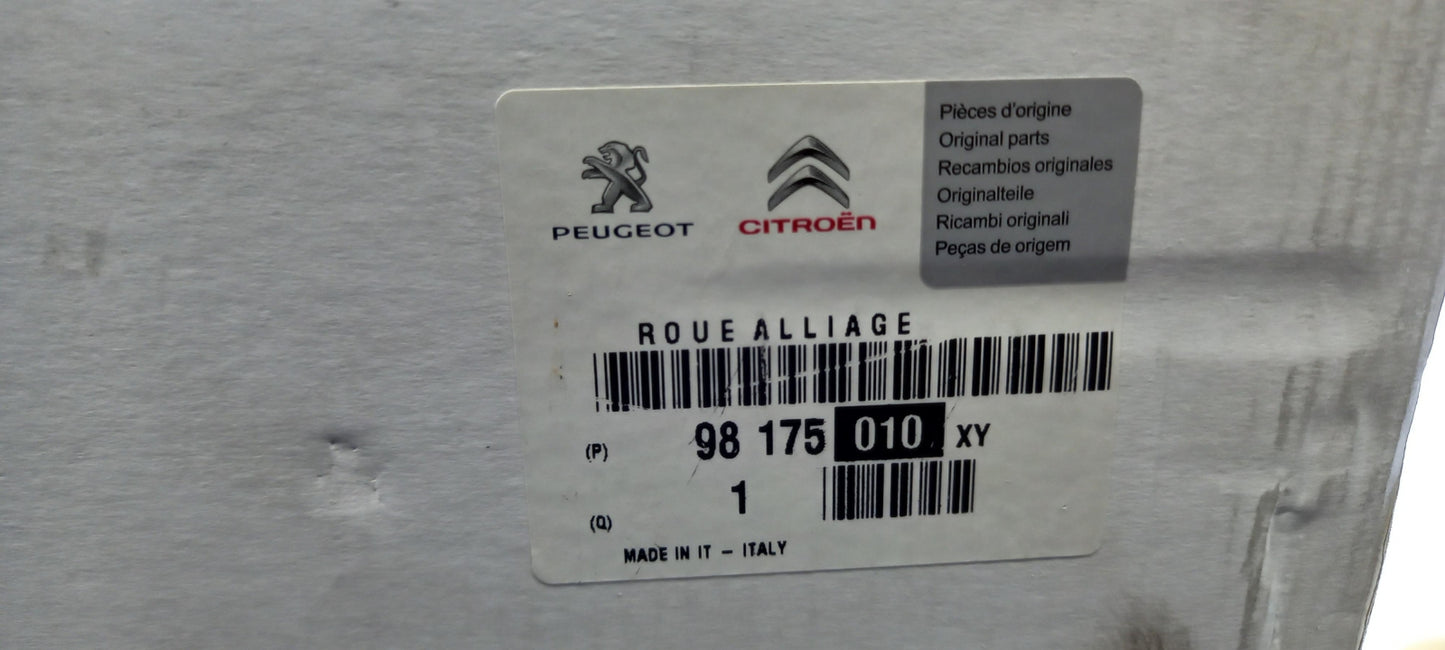 Original OE Peugeot Felge 98175010XY