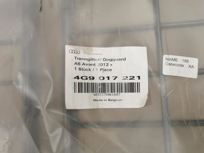 Original AUDI A6 S6 RS6 4G Gepäckraum Trenngitter 4G9017221