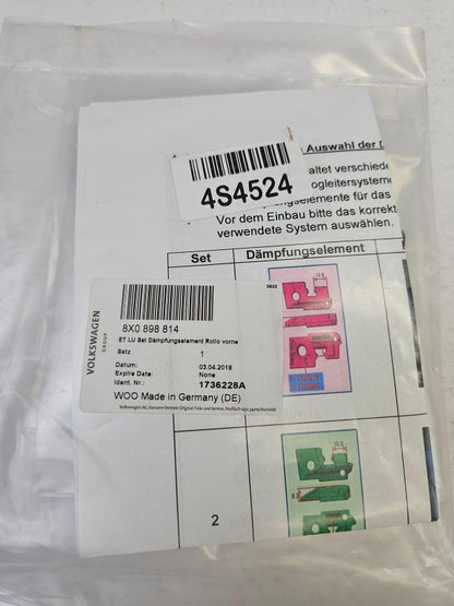 Original OE Volkswagen Puffer 8X0898814