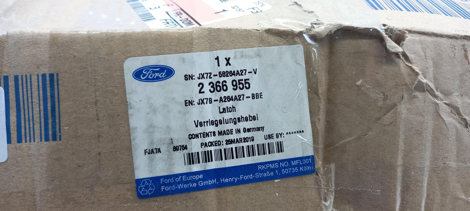 Original FORD Focus MK4 (2018-) Türschloss hinten 2366955