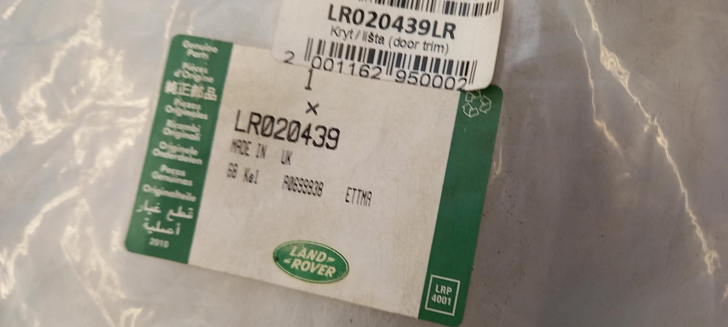 Original RANGE ROVER L322 Heckklappe Abdeckung LR020439