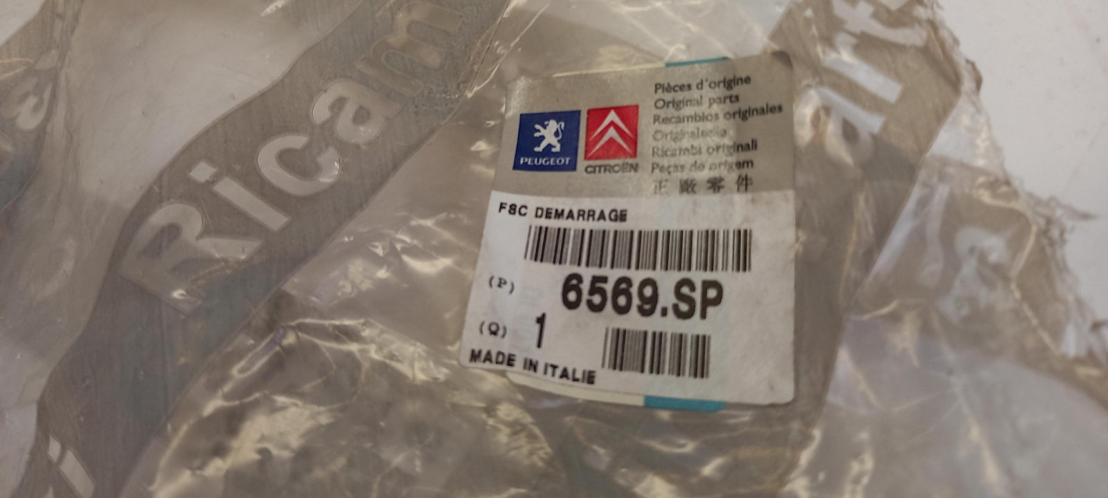 Original OE Peugeot Kabel 6569SP