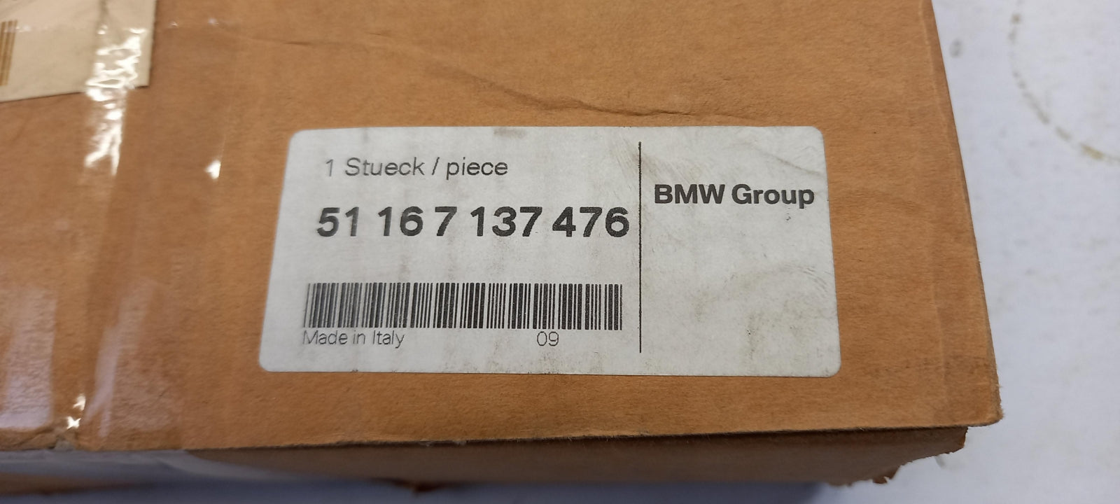Original OE BMW Mittelkonsole Teil 51167137476