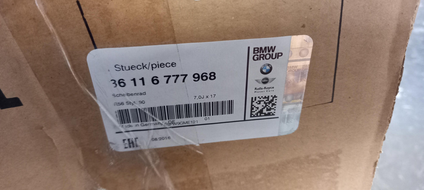 Original MINI Cabrio R52 Alufelge 7Jx17 ET:48 silber 36116777968