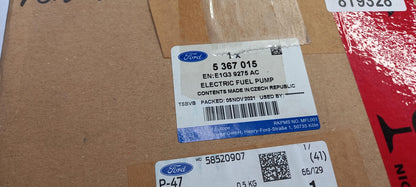 Original FORD S-MAX Galaxy Ecke 15>1.5 2.0 Di Kraftstoffvorrat Sensor 5367015