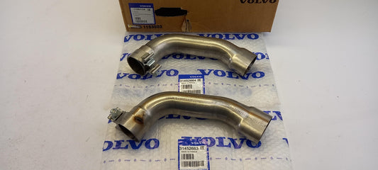 Original VOLVO XC60 2018-2021 Auspuffblende Endrohrblende 31664354