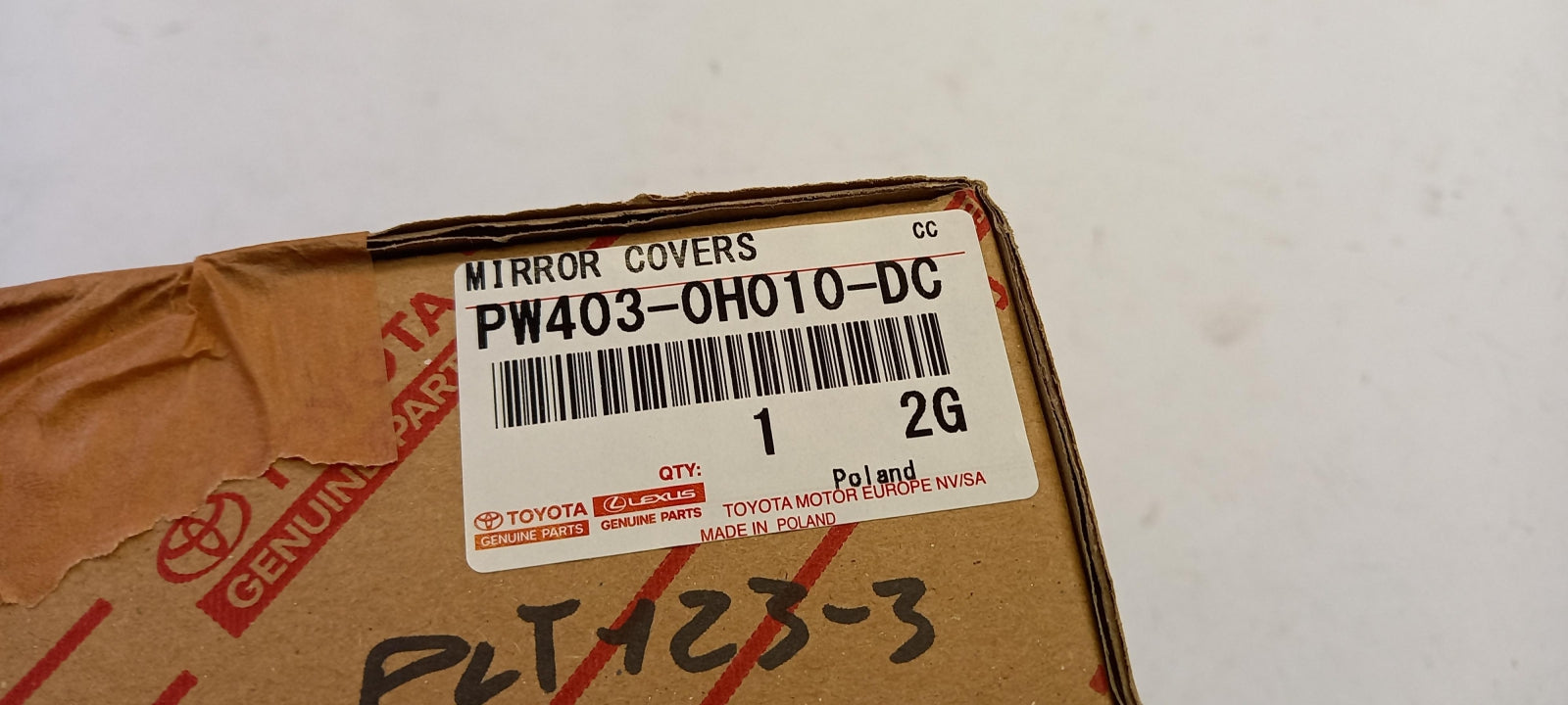 Original TOYOTA Aygo X-Cross Außenspiegel Abdeckung Links PW4030H010DC