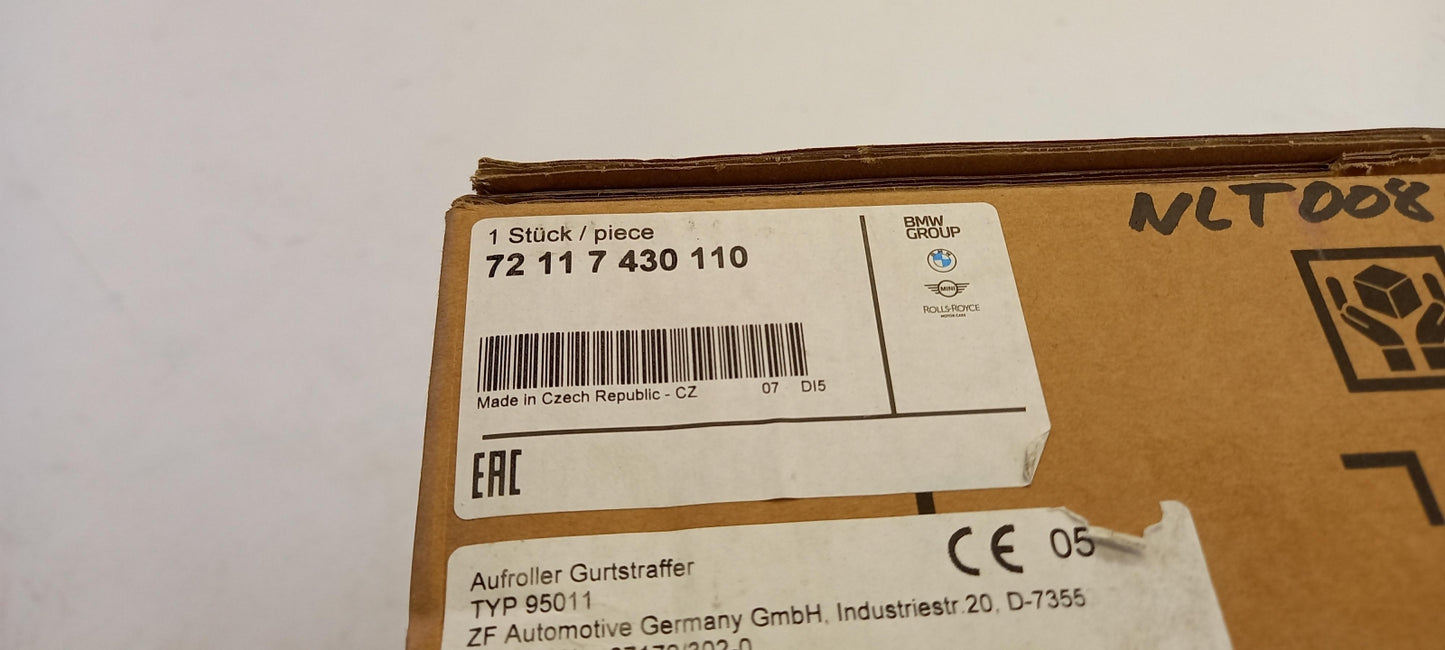 Original BMW 5er G30 G31 G32 F90 Sicherheitsgurt Vorne Rechts 72117430110