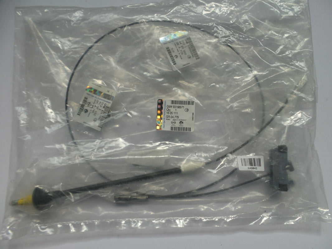 Original OE OPEL Feststellbremse Seilzug 93168971