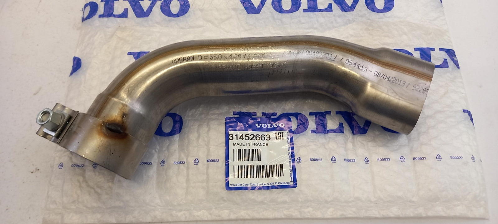 Original VOLVO XC60 2018-2021 Auspuffblende Endrohrblende 31664354