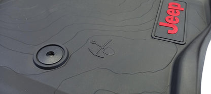 Original JEEP Wrangler JL 2021> Fußmattensatz Schwarz K82216623AA