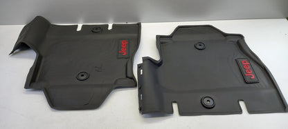 Original JEEP Wrangler JL 2021> Fußmattensatz Schwarz K82216623AA