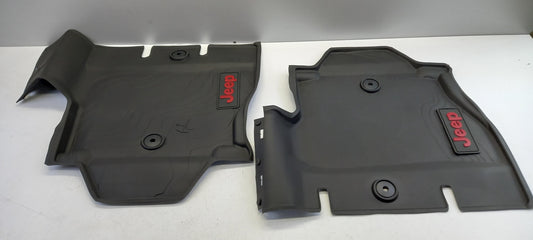 Original JEEP Wrangler JL 2021> Fußmattensatz Schwarz K82216623AA